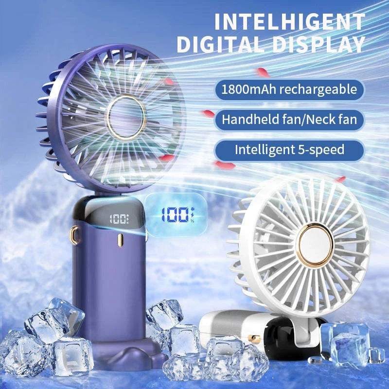 Portable Hands-Free Neck Fan