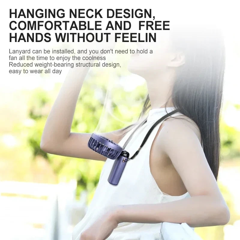 Portable Hands-Free Neck Fan